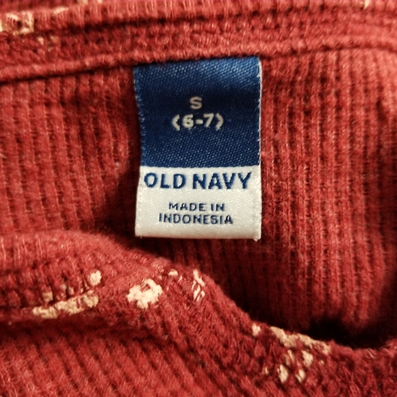 Old Navy Girls Floral Long Sleeve Shirt - Picture 4 of 6